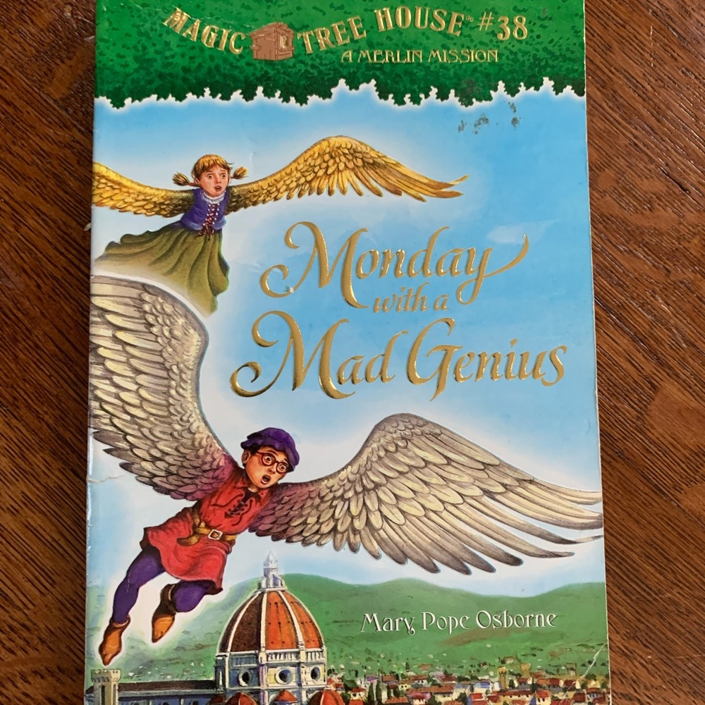 Magic Tree House: Monday with a Mad Genius Book